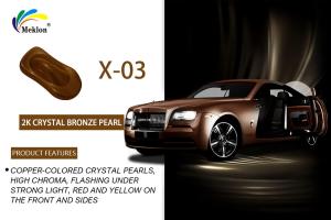 China HS 1K Crystal Bronze Auto Paint: High Application &amp; Raw Materials for Car Body factory