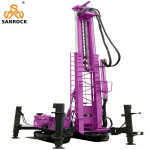 China Crawler Water Well Drilling Rig Full Hydraulic Water Well Drilling Equipment For Sale factory