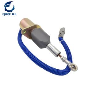 China PC300-7 PC360-7 Excavator 24V Shutdown Fuel Stop Solenoid Valve 4063712 factory