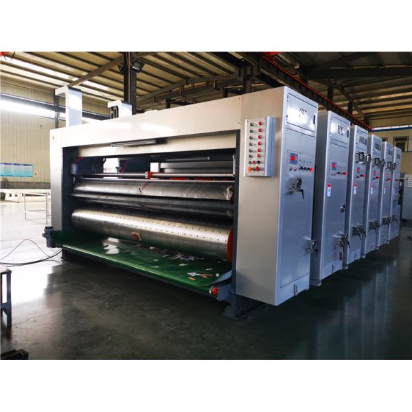 Corrugated Carton Box Printing Rotary Die Cutting Machine Automatic Feeding