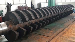 China Blade Hollow Paddle Dryer / Stainless Steel Sludge Drying Machine Industrial factory