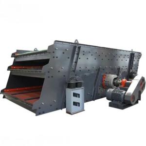 China 3 Deck Circular Motion Inclined Vibrating Screen Machine 18x5 factory