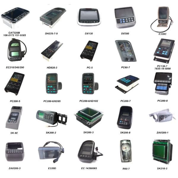 PC200-7 Excavator Spare Parts 7835-12-3000 Display 7835-12-3007 Monitoring