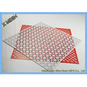 China Architectural Facades Honeycomb Perforated Sheet Metal Stainless Steel Material on sale
