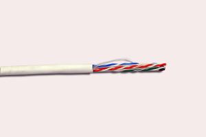China 23AWG Bulk Cat6a Ethernet Cable CMR Rated Flame Resistance UL Certificate factory