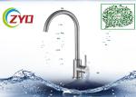 Water Mixer Gooseneck Kitchen Faucet Brushed 304 Stainless Steel Material