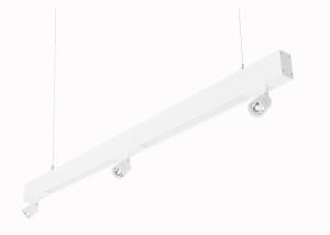 China IP20 UGR16 Aluminum LED Linear Lighting Fixture Office ultra bright 3000K 50Hz factory