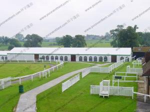 China Aluminum Struceture White Outdoor Tent PVC Sidewalls Contain More Than 500 People factory