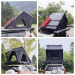 Outdoor Pop Up Car Rooftop Tent Hard Shell Car Tent 2.3m Telescopic Aluminum