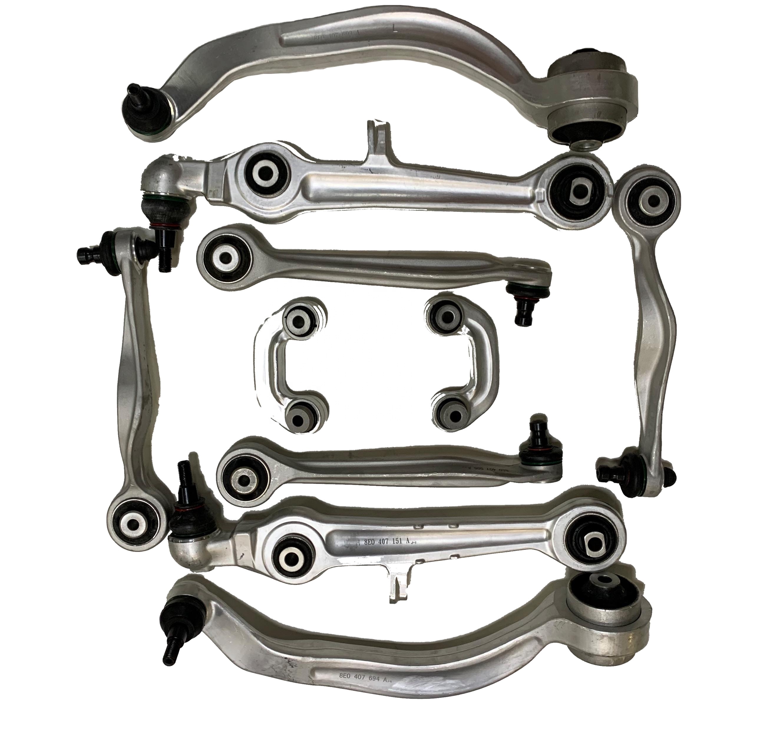 10 PCS Suspension Control Arm Kit for Skoda Superb Audi A6c7 VW Passat 4B3498998S1