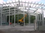 High Wind Load Prefabricated Steel Frame Homes , Fast Construction Metal Beam