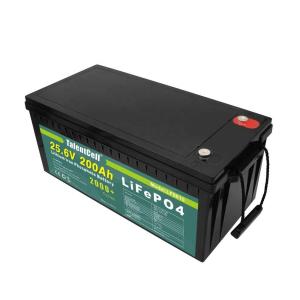 China 24v 200Ah Lifepo4 Solar Battery bank lithium Diy CE ROHS 36 Months Warranty factory