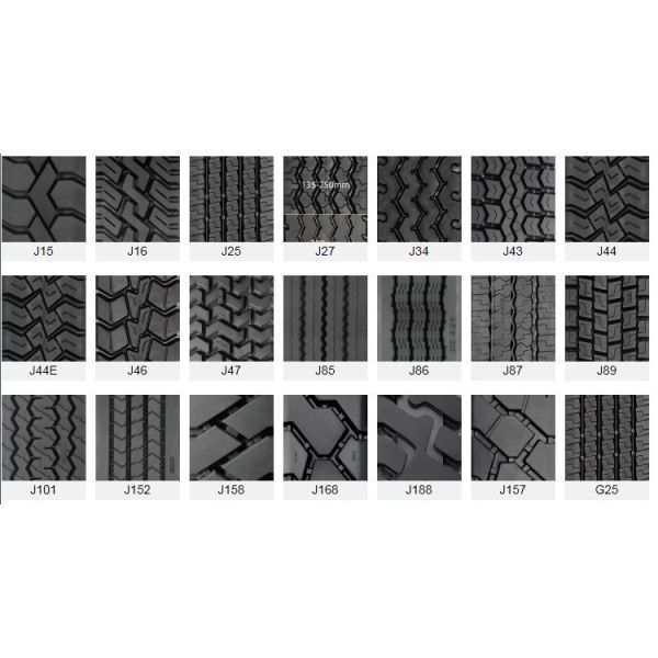 China R - Stone Tyre Retreading Raw Materials Precured Tread Rubber CE Certified factory