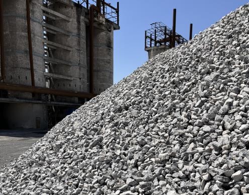 350-650TPH Double Roll Crusher For Less Than 160mm Input Size Application