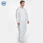 Type 5-6 Disposable Micro-porous film coverall breathable material and resist