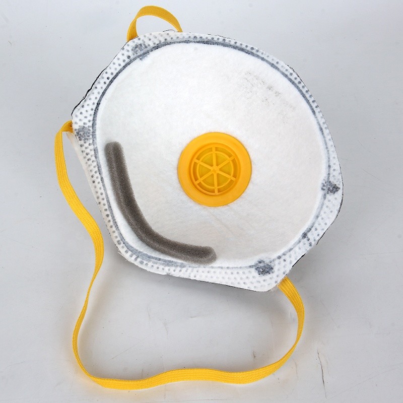 FFP2 Non Woven Fabric Face Mask Customized Logo For Construction Industry