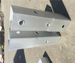 Customized Length Metal Fence Accessories Galvanized Sleeve Square Sign Poles