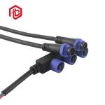 Nylon F Shape PA66 M15 Multi Pin Connectors Waterproof