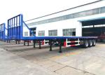 Q235B Steel Beam Custom 12m Shipping Container Trailer
