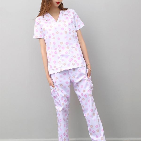 factory custom logo best price sexy 3 pockets active classic printing scrubs
