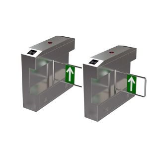 600mm Channel ASS304 1s Pedestrian Security Turnstile