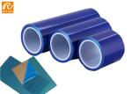 60 Micron Removal PE Surface Protective Film , Blue Protective Film RoHS