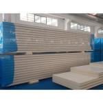 White PU Polyurethane Customized Sandwich Panel 100mm Thermal Conductivity 0.022
