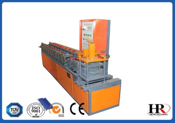 China Insulated Polyurethane foam-filled rolling shutter door Roll forming Machine factory