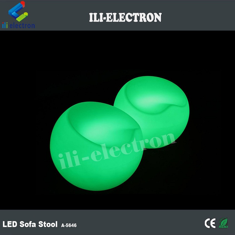 Commercial Plastic LED Lounge Furniture Modern Style For Event