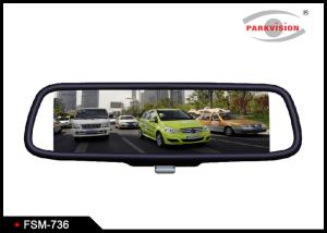 China 7.36 Inch Full Screen Reversing Mirror Monitor 190 Degree 720P High Resolution factory