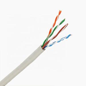 China CAT5E 300V UTP LAN Cable PVC RoHS PVC LSZH Shielded factory