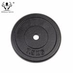 Black Painting 1-inch Cast Iron Weight Disc Plates