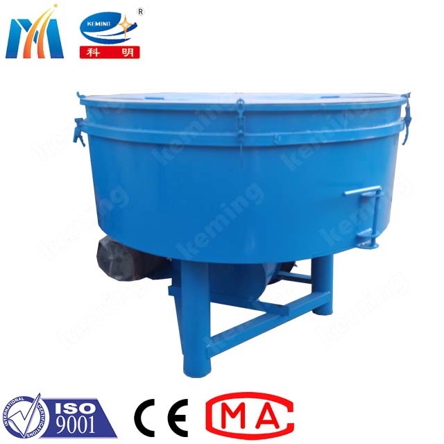 Aggregate Mortar Mixing Concrete Pan Mixer 3000L 60m3/H
