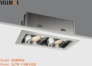 China Double Head LED Spot Downlights 2700K Warm White 50000 Hours Life Time factory