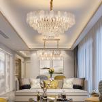 500*340mm Crystal Pendant Light