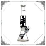 PHOENIX STAR Freezable Coil Beaker Bottom Glass Bong Smoking Water Pipe
