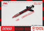 Common Rail Diesel Fuel Injector 095000-8050 23670-51040 23670-51030 23670