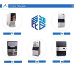 320kg Daily LZ-700 Commercial Square Ice Cube Machine in Lebanon 760*850*1100mm