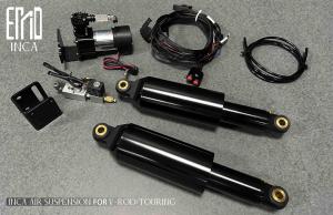 China INCA Customized AS007 harley custom Motorcycle Air Suspension Complete Kit Fitment Touring 2014-2023 factory