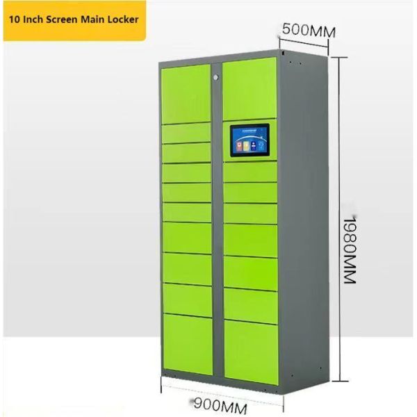 21.5Inch Screen Electronic Storage Locker Main Locker And Sub Locker