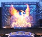 Yuyi Outdoor Transparent LED Screen 500x500mm P3.91-P7.82 Flexible Transparent