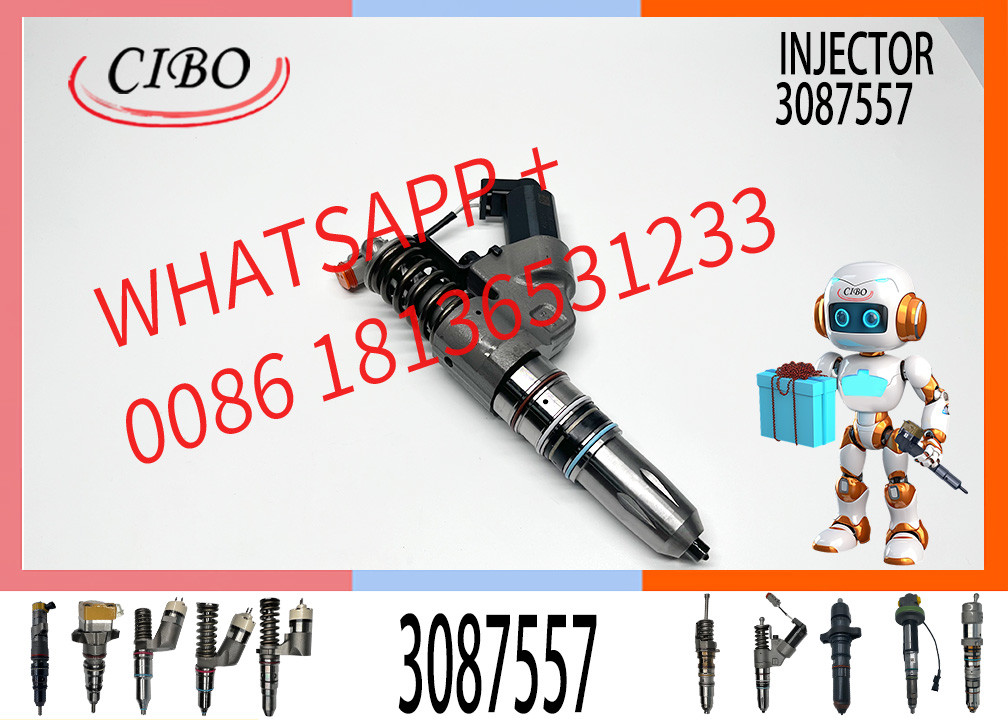 3087557 3411752 3084589 Factory Remanufactured Diesel Fuel Injector for ISM/QSM Engine
