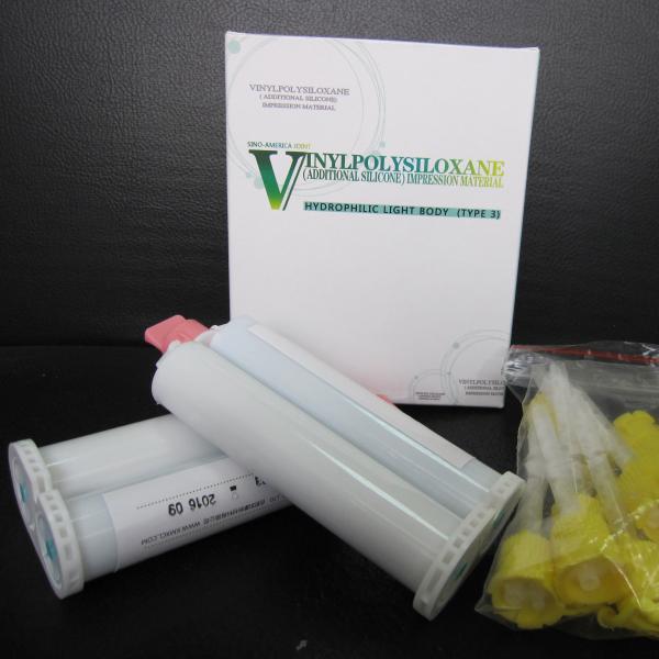 Vinylpoly Siloxane Additional Silicone Impression Material Hydrophilic Light