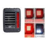 6000K DC12V IP68 LED Tail Lights For Jeep Wrangler White Yellow Color