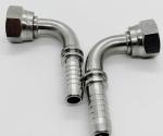 Single Hex 90 Degree Bsp 22691 Forged End Connection Hydraulic Hose Fittings