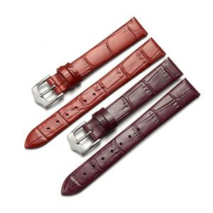 China Watchband Samsung gear S3 Ticwatch Huawei Watch moto360 Genuine Leather Watch Straps Swearproof 18mm 20mm 22mm 24mm factory