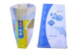 120 Gsm 10 Kg Pp Woven Flour Bag With Handles , Poly Woven Bags Non - Staining