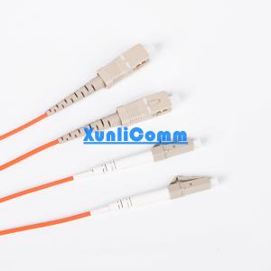 China Waterproof Fiber Optic Cable Patch Cord LC SC Duplex For FTTH FTTB FTTX Network factory