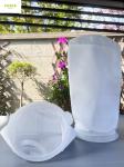 PP PE Nylon PTFE Polyester Needle Felt Filter Bag For Liquid Filtration