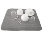 Microfiber Dish Drying Printed Mat For Kitchen Absorbent Pads